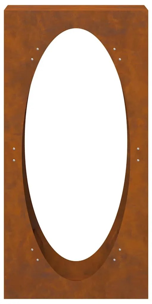tűzifa állvány 50x23x100 cm időjárásálló acél