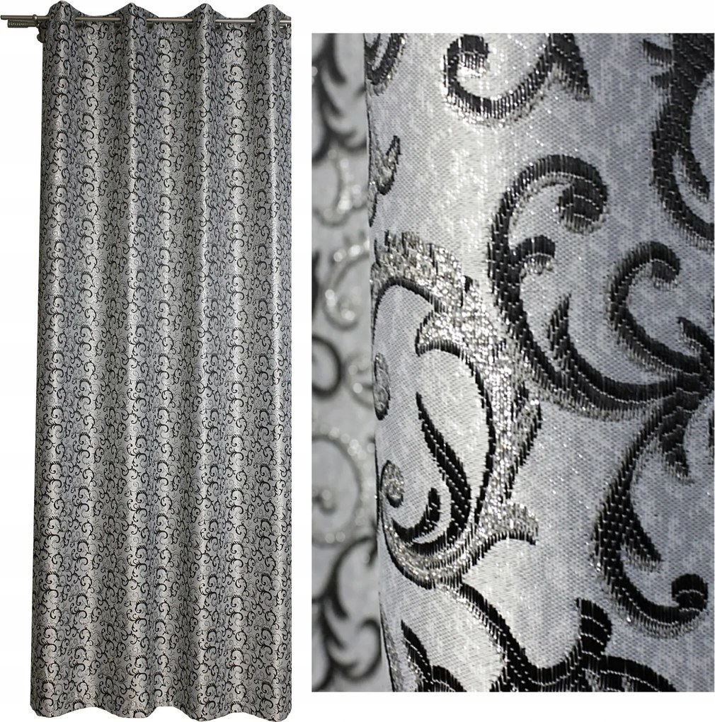 Sötétítő Függöny 145x245 szürke