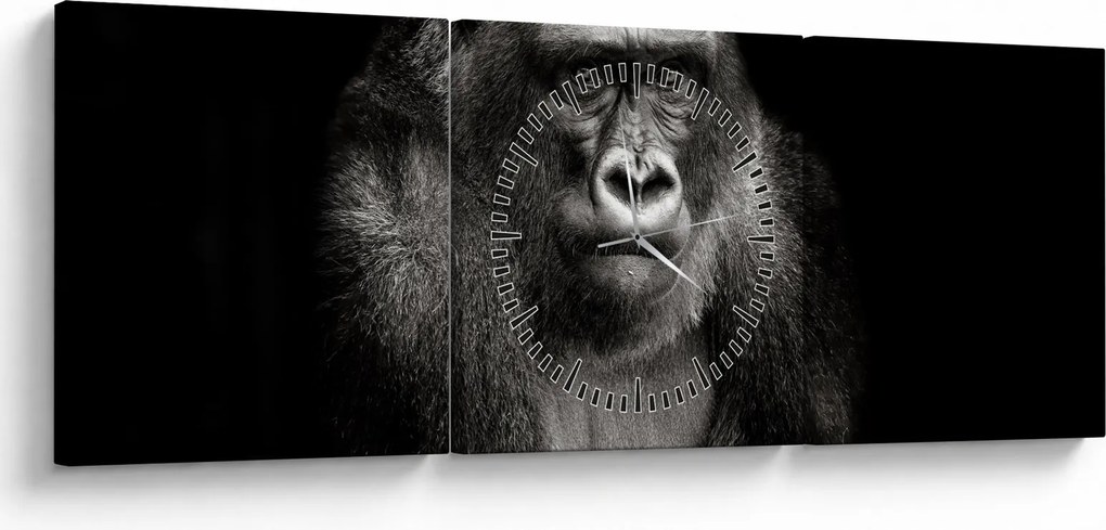 Kép - Gorilla (órával) (90x30 cm)