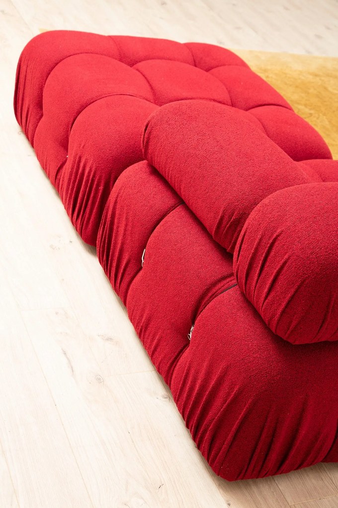 Sarokkanapé Bubble ( L1-O1-1R -Puf) - Red