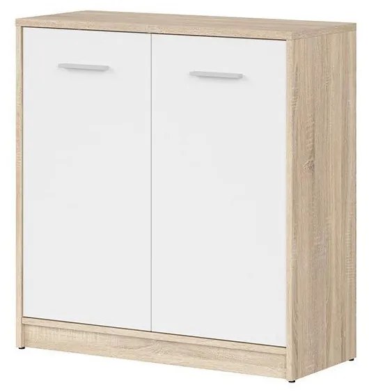 Szekrény Nepo Plus 4 (szonoma tölgy + fehér) . 1098287