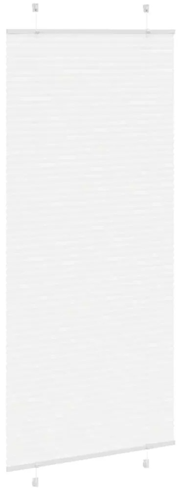 pliszírozott redőny Fehér 85x200 cm szövetszélesség 84,4 cm