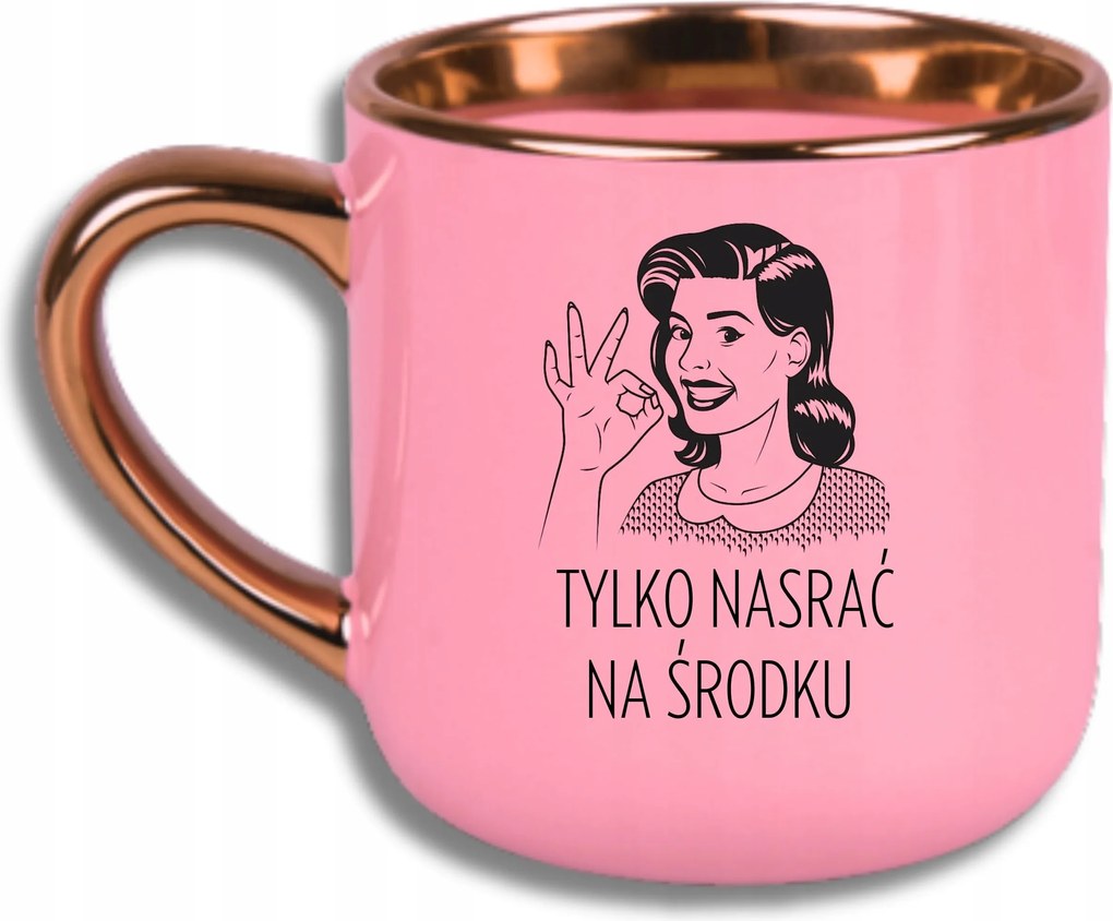 Bögre Rózsaszín Elegáns Nagy Csak Be Kell A Közepén