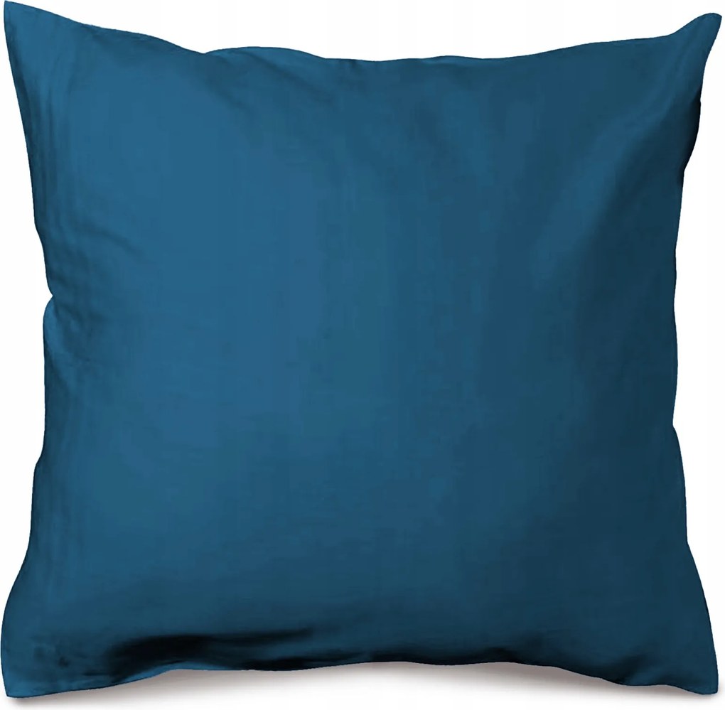 Szatén párnahuzat 50x60 Gold kék türkiz egyszínű Matex