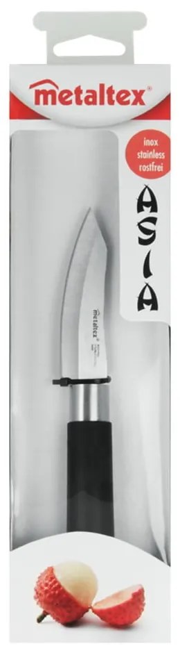 Asia zöldségvágó rozsdamentes kés, hosszúság 19 cm - Metaltex