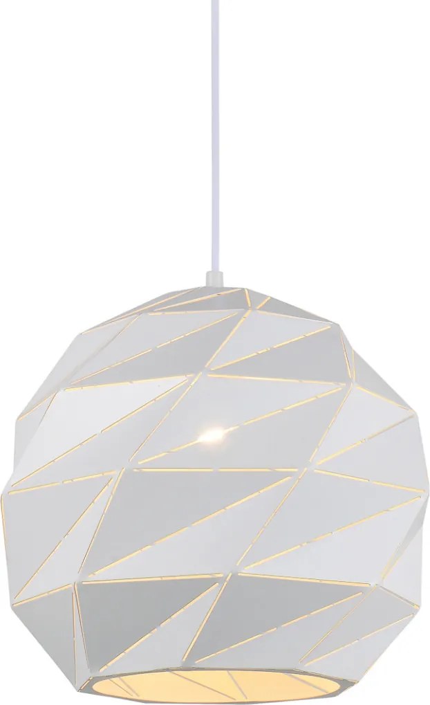 ITALUX PND-2424-1L-WH PALERMO Modern Függesztett Lámpa Fehér E27 IP20