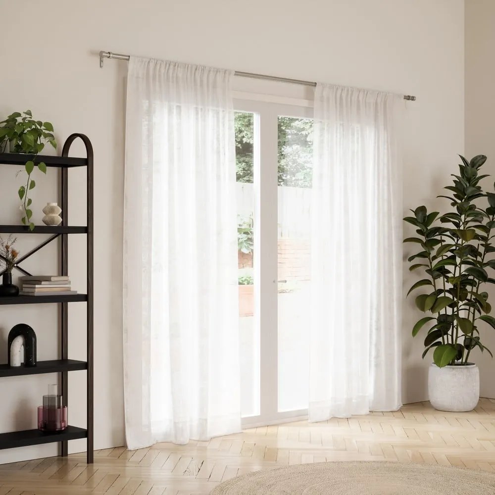 Rozsdamentes acél bővíthető függönykarnis 305 - 457 cm Cappa – Umbra