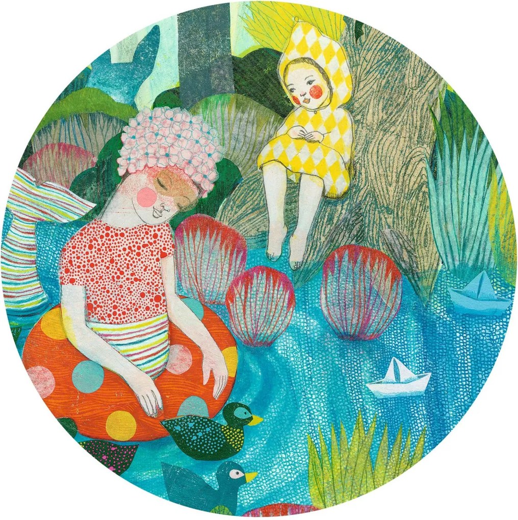 Művész puzzle - Folyóparti piknik, 350 db-os - River Party