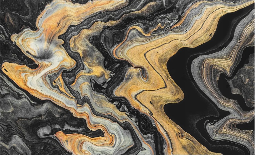 Stílusos Dekoratív Fotótapéta Flizelin Kaleidoszkóp vonal 416x254 Ragasztó