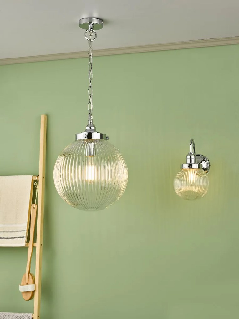 Dar Lighting modern függeszték tamara csiszolt króm dartam0150-ip44