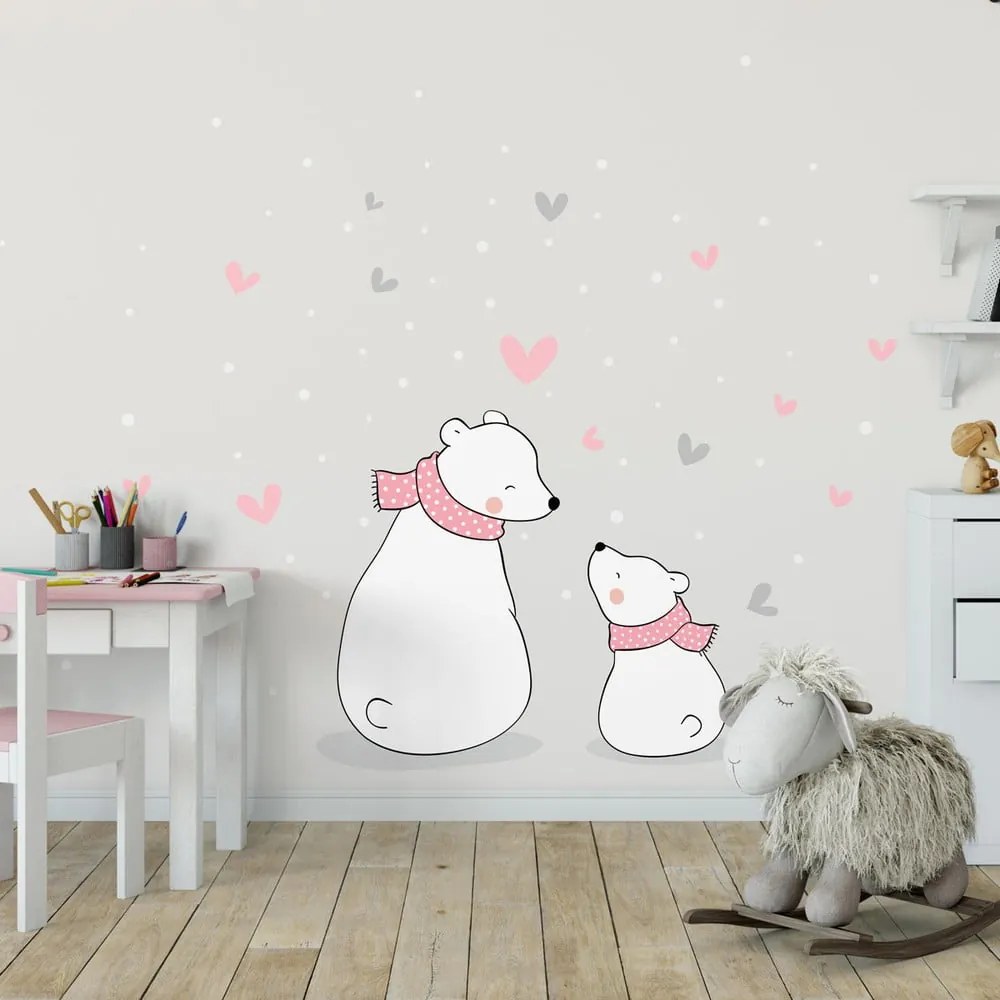 Family Cubs gyerek falmatrica, 90 x 60 cm - Ambiance