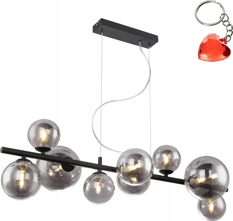 Függő lámpa Riha 56133-9H Globo