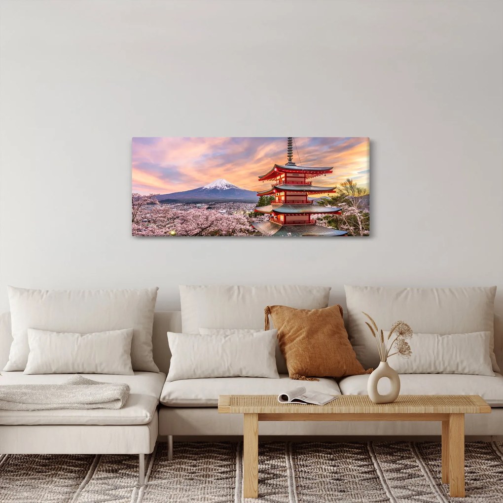 Kép - Fuji, Japán (120x50 cm)