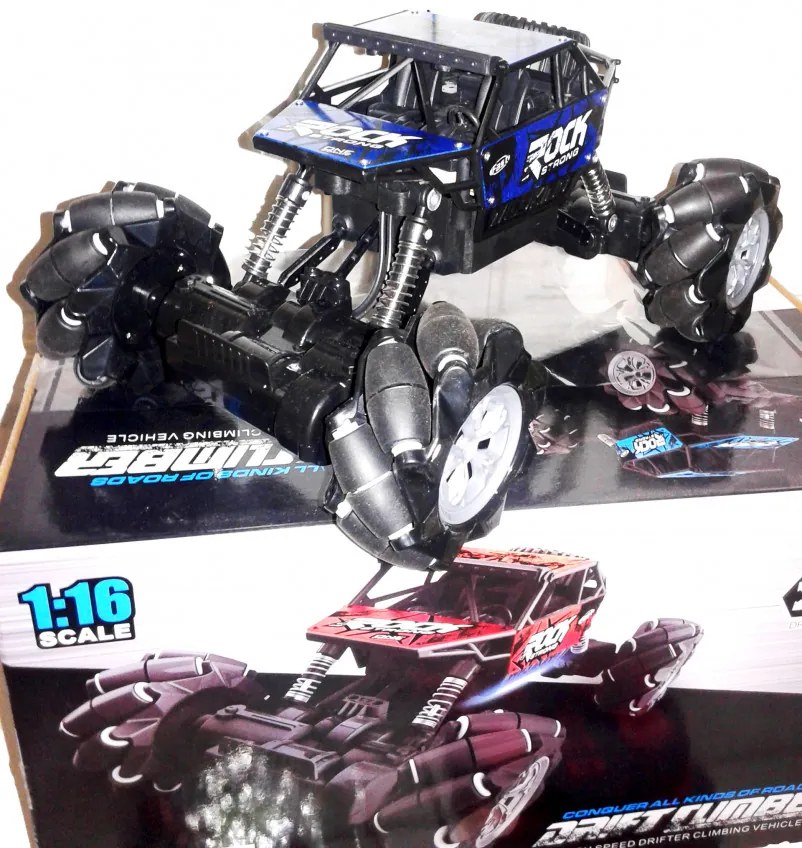 1:16 JZL Drift Climber Többirányú Driftelő Sziklamászó Terepjáró Autó 7.4 V Li-ion Akku Transzverz Rock Crawler