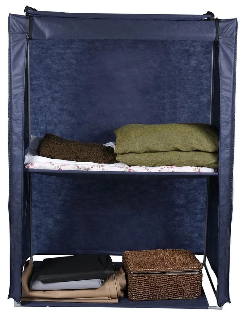 Textil ruhatároló Kukevi 2 (sötétkék) . 1094850