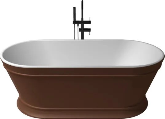 Heritage szabadonálló kád_80x170_Cobre Metallic/Blanco Mate