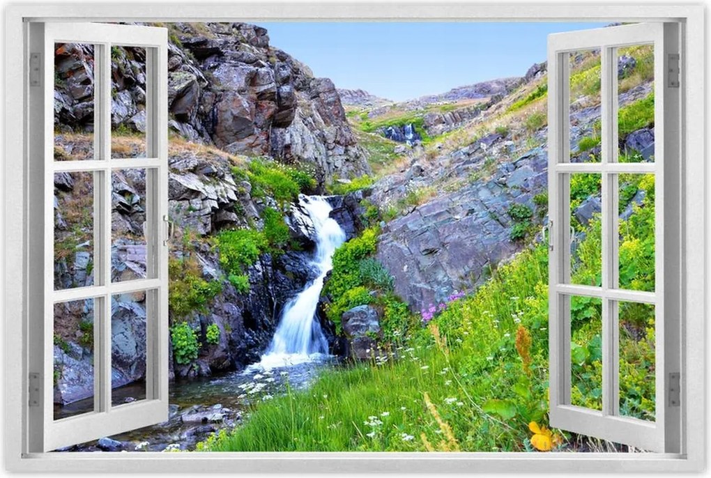 Poszterek 60x40 Vízesés Tájképek