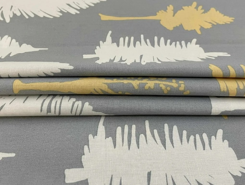 Pamut ágynemű HOLLY REST szürke Ágyneműhuzat mérete: 70 x 90 cm | 140 x 200 cm