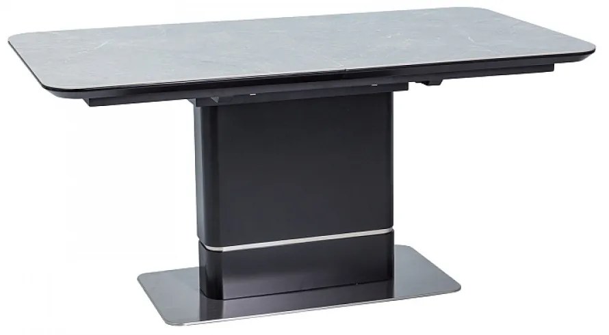 Pallas bővíthető étkezőasztal 160-210x90cm fekete