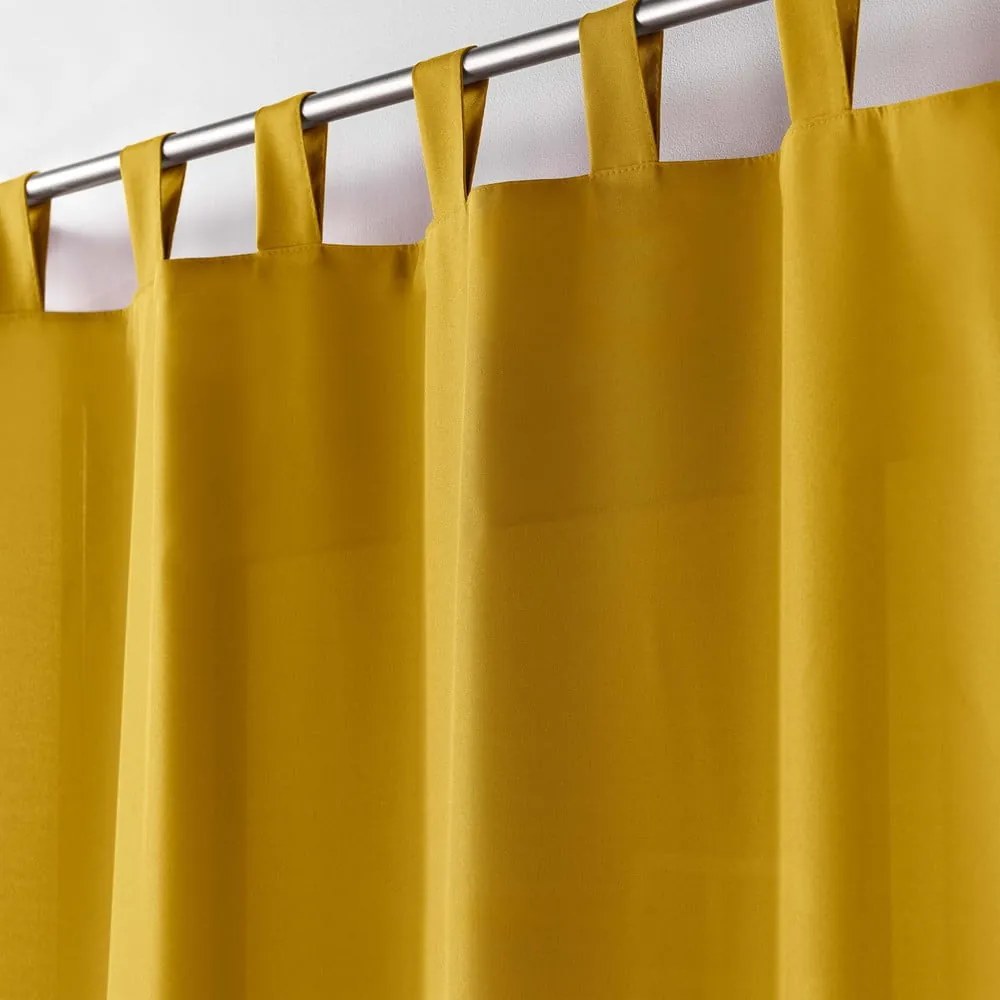 Sárga függöny 140x260 cm Essentiel – douceur d'intérieur