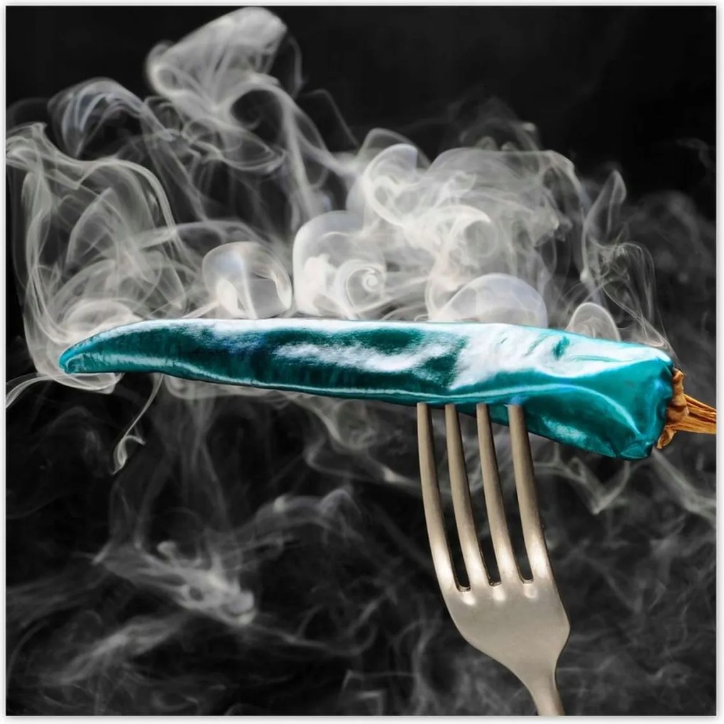 Poszterek 100x100 Kék paprika