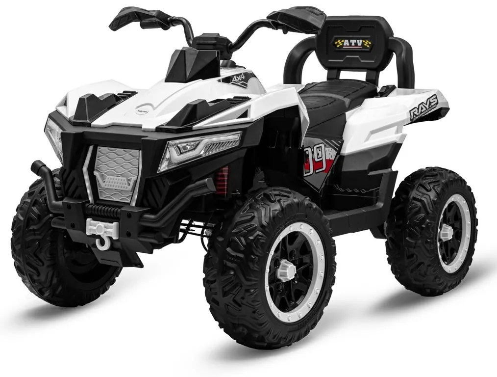 Baby Mix Rave 4 x 4 gyerek elektromos quad, fehér