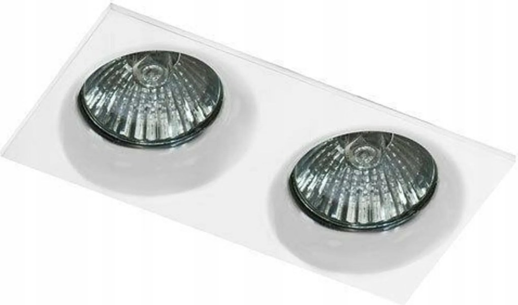 AZzardo AZ1826 mennyezeti lámpa Ivo 2 Négyzet fehér