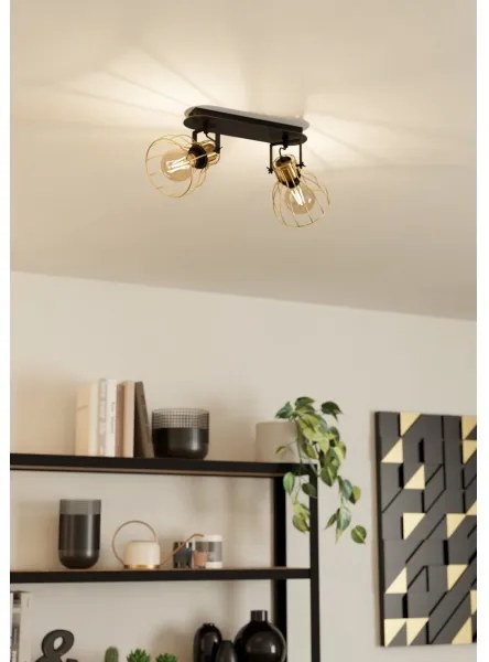 Eglo 900383 - Spotlámpa SAMBATELLO 2xE27/40W/230V