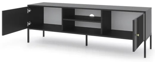 LUE fekete TV-állvány