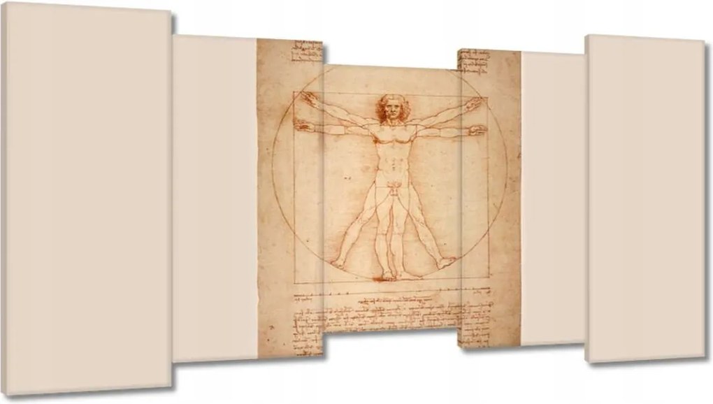 Festmények 150x80 A vitruviusi ember