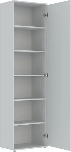 KLARA Polcos Szekrény Fehér Színben