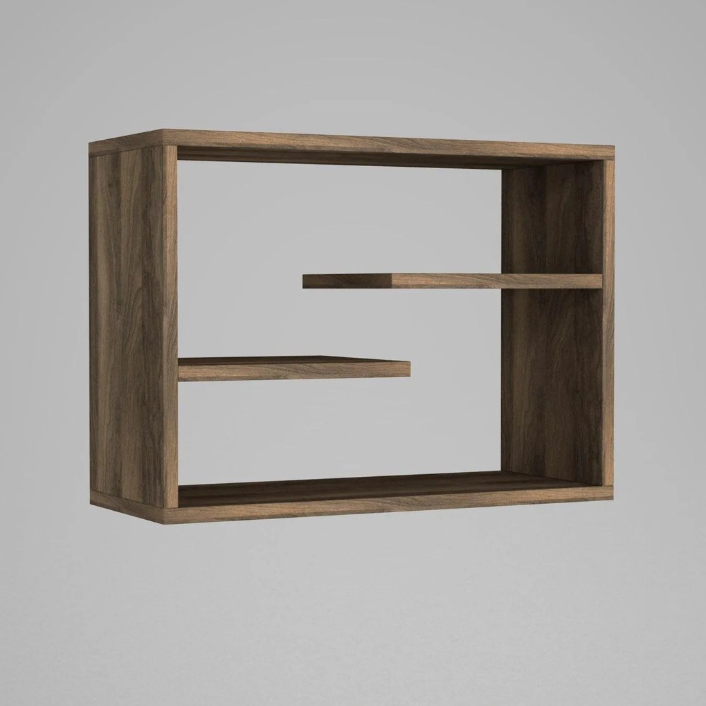 Fali polc Tino - Walnut