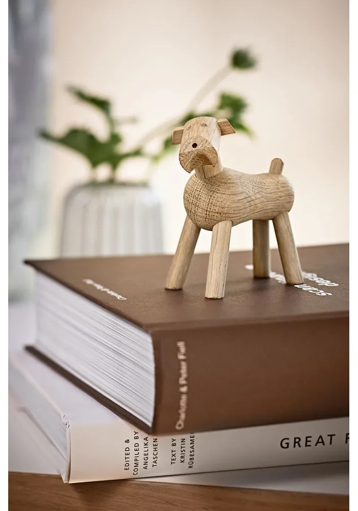 Bojesen Denmark Tim dekorációs figura tömör tölgyfából - Kay