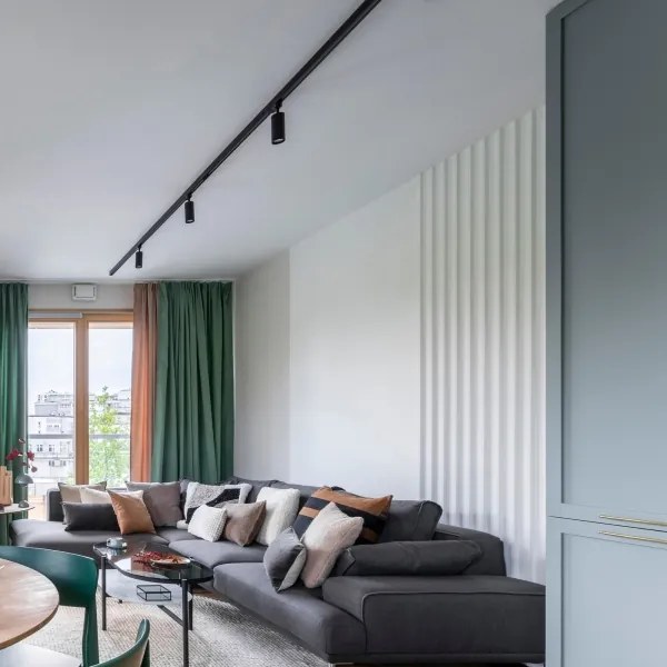 Spotlámpa sínrendszerhez MARIBEL 3xGU10/10W/230V +1 m sín rendszer