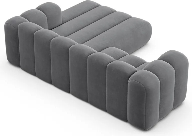 Világosszürke sarokkanapé (jobb oldali) Lupine – Micadoni Home