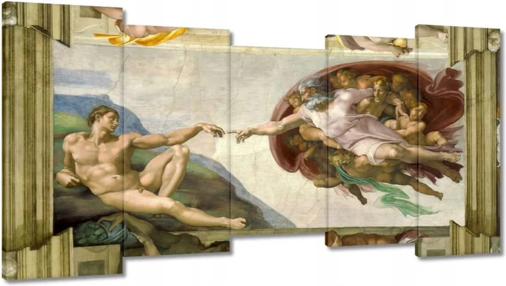 Festmények 150x80 Ádám teremtése