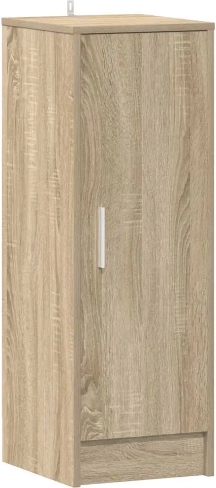 vidaXL sonoma tölgy színű szerelt fa cipősszekrény 32 x 35 x 92 cm