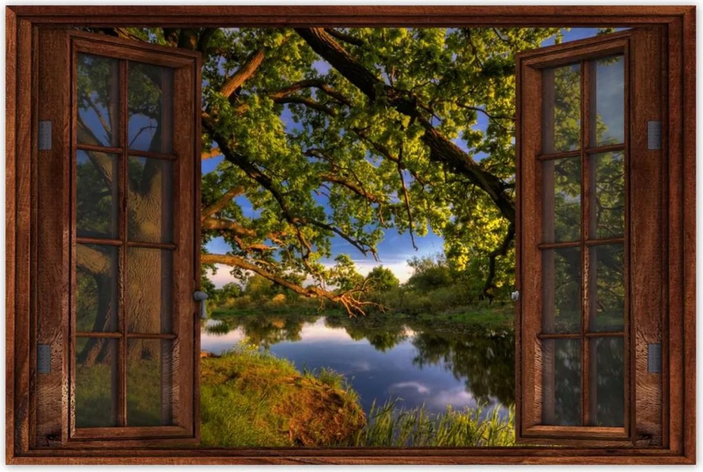 Poszterek 120x80 Tölgy a croissant-ban