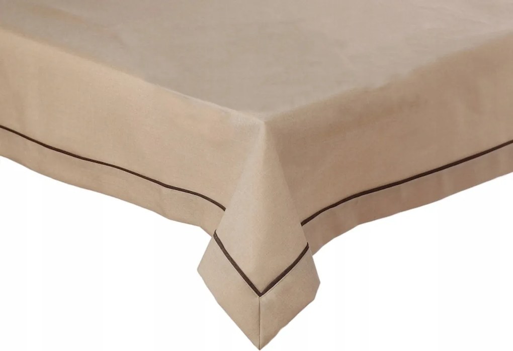 Abrosz Asztalra 120x220 Sötétbézs Dekoratív