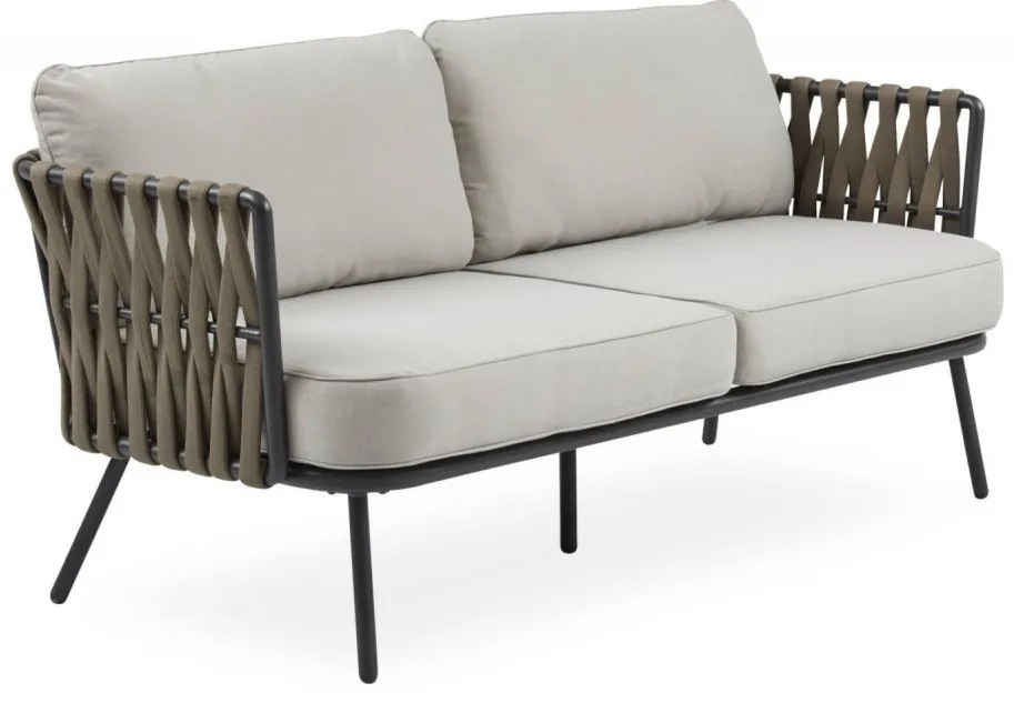 34692T 2 személyes kerti kanapé homok