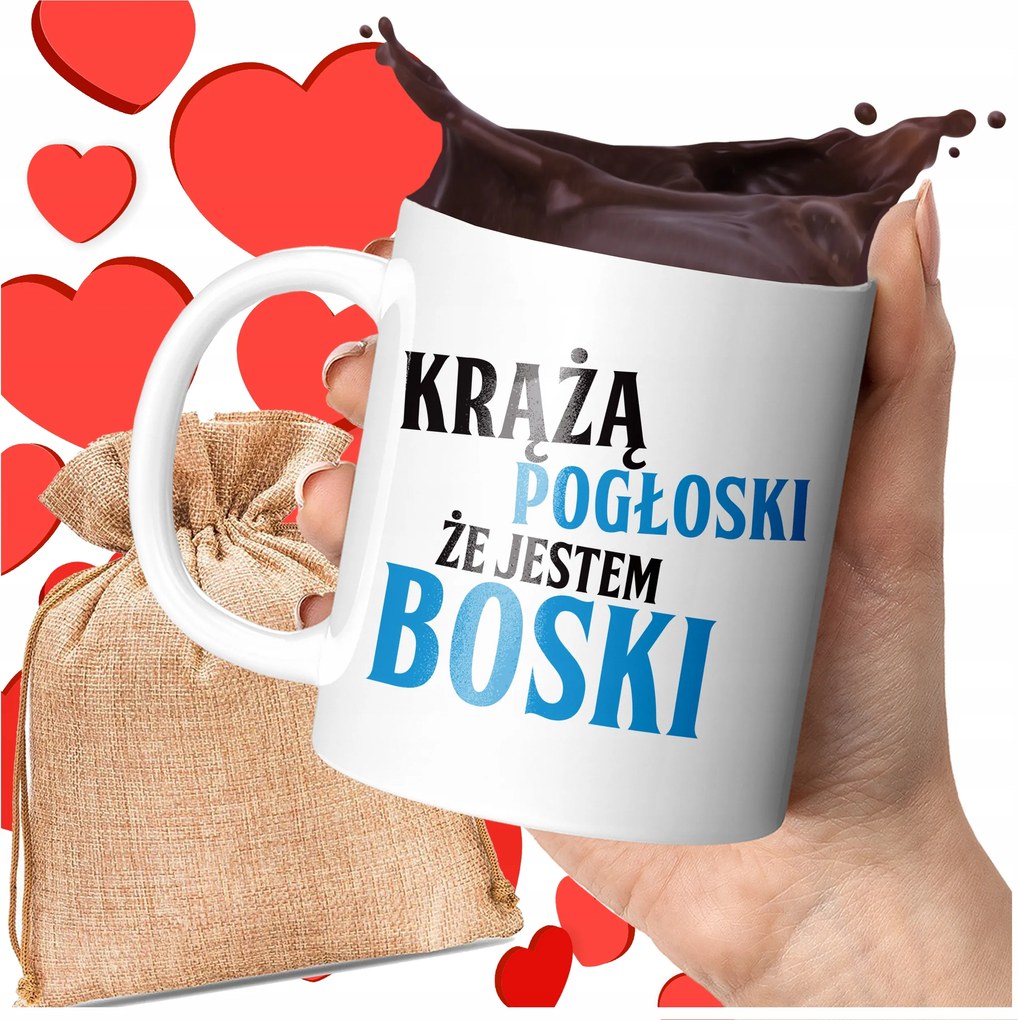 Bögre Ajándék Isteni Fiú Vicces Ajándék Valentin Napra