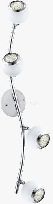 Eglo Mennyezeti Reflektor 4 pontos mennyezeti lámpatest Spot Bimeda 31004 Led