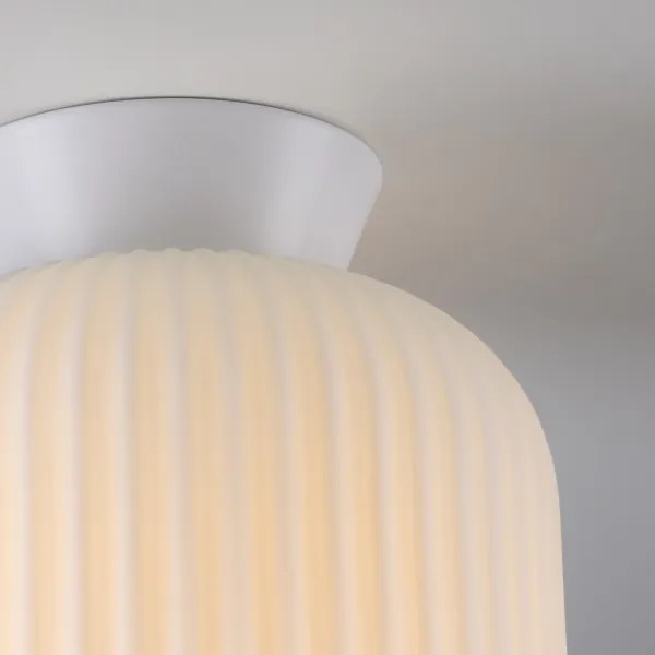 Schöner Wohnen 13574-16 - Mennyezeti lámpa NAMI 1xE27/25W/230V átm. 20 cm fehér