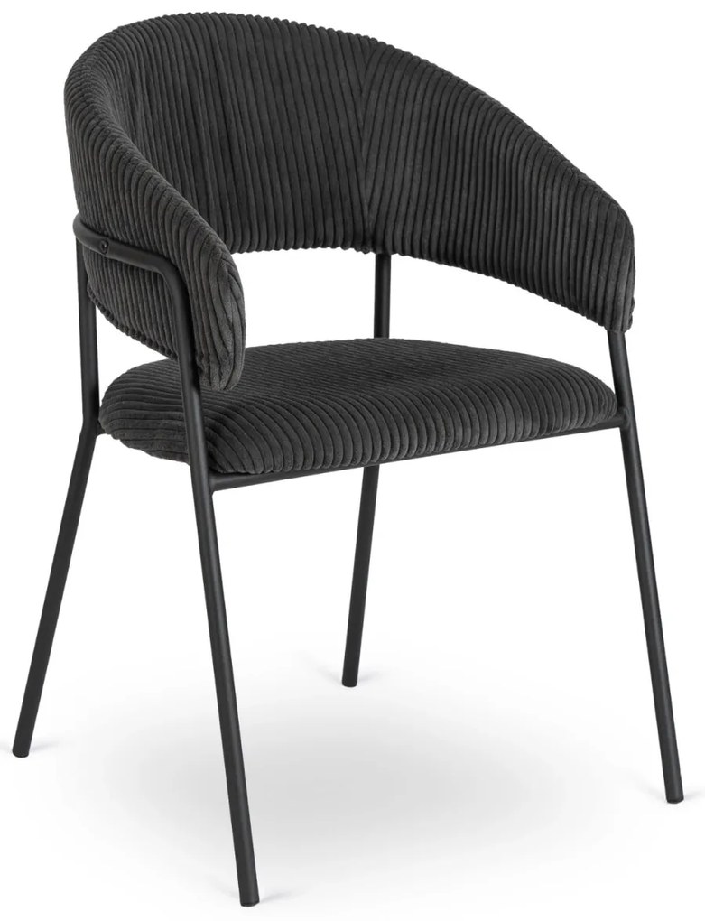 Étkezőgarnitúra 4 db. Fekete Tinka székkel. Asztal: LINO 100 cm