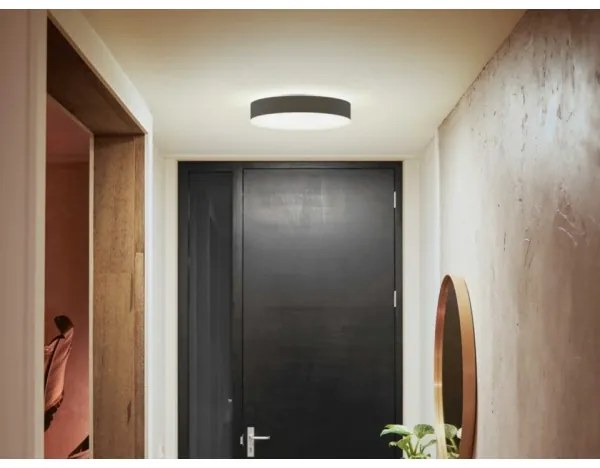 Philips - LED dimmelhető mennyezeti lámpatest Hue ENRAVE M LED/19,2W/230V fekete + távirányító