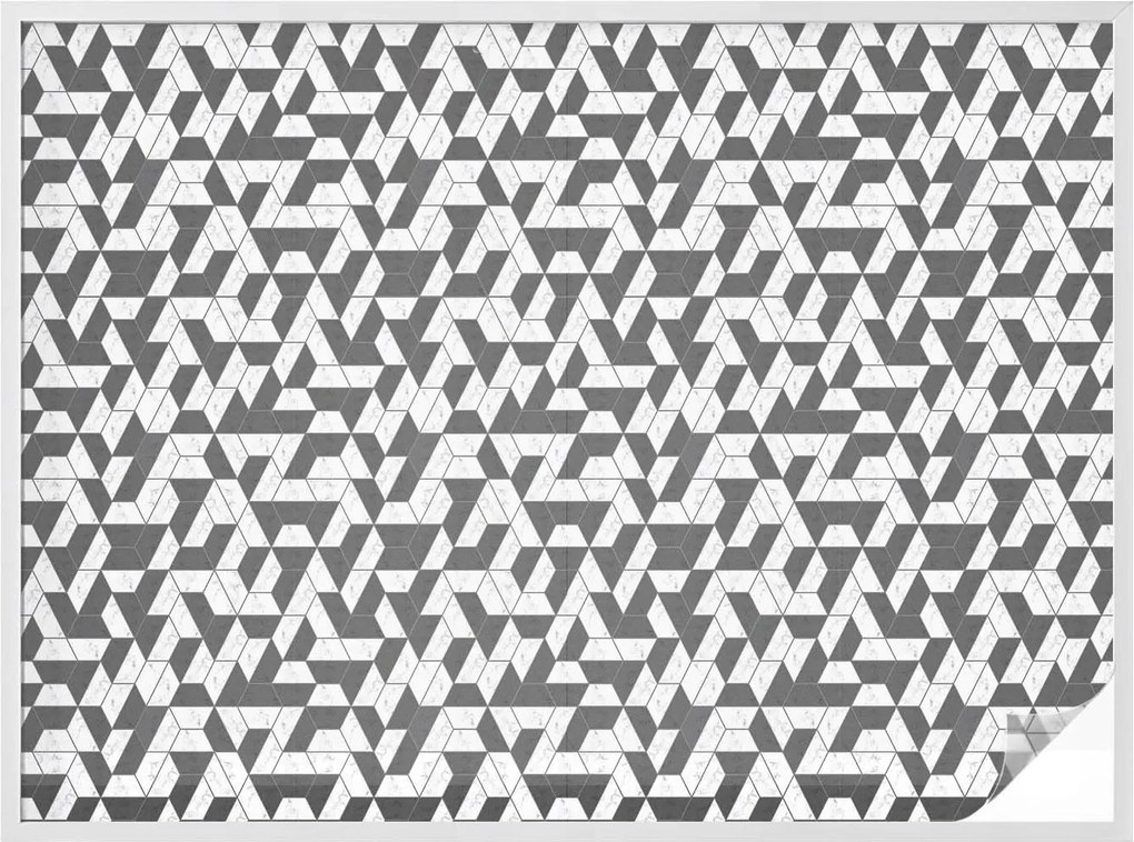 Ablakfólia Öntapadós Adatvédelem Geometriai illúziók 200x146