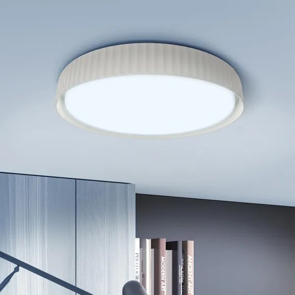 Brilagi - LED fényerőszabályozható mennyezeti lámpatest LUCIA LED/48W/230V Ø 41 cm fehér + távirányító