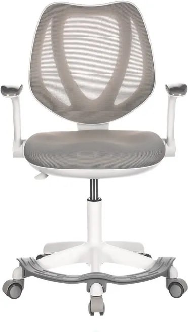 Gyermek szék, magasságállítható, szürke hálós, KA-C806 GREY