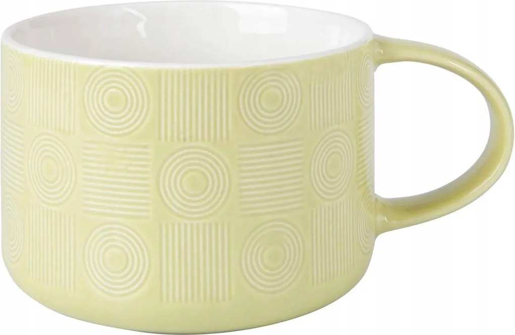 Crest bögre, 500 ml, sárga