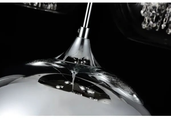 Maytoni P140-PL-170-5-N - Csillár zsinóron FERMI 5xE27/60W/230V króm